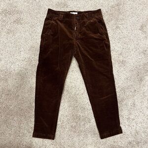 Men's Corduroy Pants - Brown